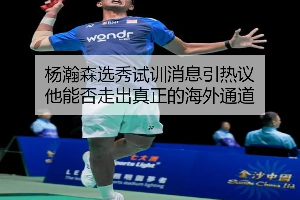 杨瀚森选秀试训消息引热议 他能否走出真正的海外通道